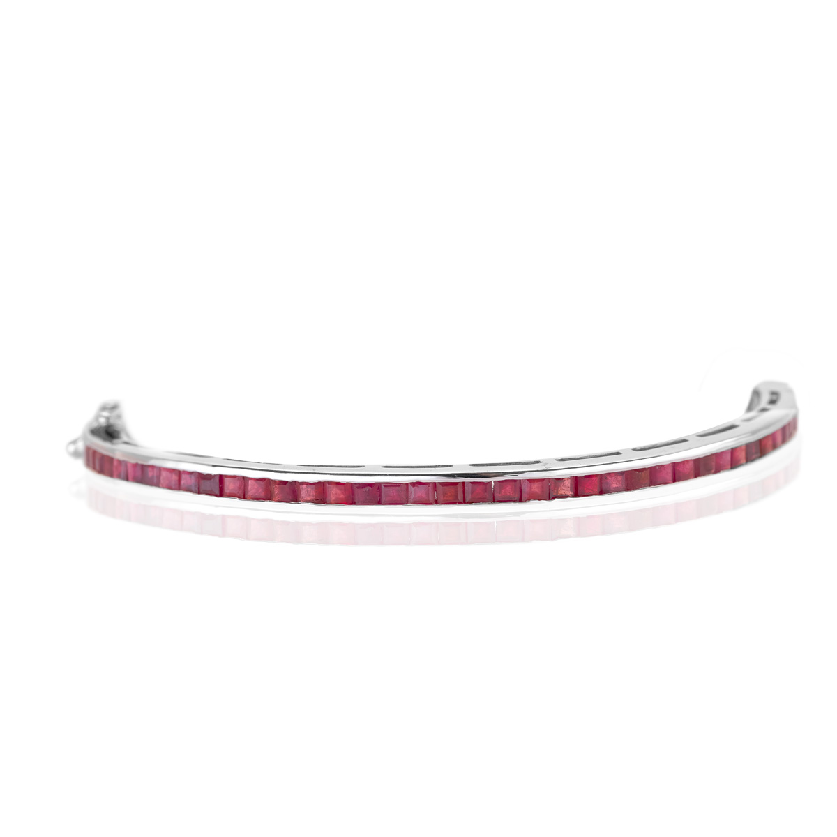 Bracelet rubis argent Remember